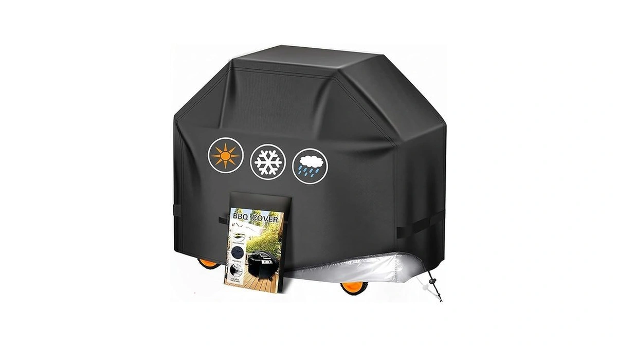 Shuchuang 57-inch Grill Cover Heavy Duty, 420d Rip-stop Waterproof Gas