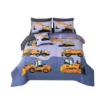 Jqinhome Construction Queen Bedding Sets For Boys Kids,8 Piece Bed