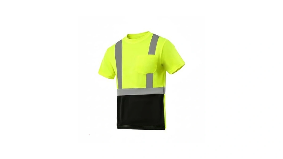 High Visibility Safety Shirts For Men, Ansi Class 3 Reflective