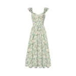 Women Maxi Floral Corset Dress,milkmaid Sundress,spring Dresses For Women 2026