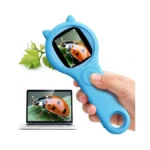 Outdoor Exploration Microscope For Kids, 500x Portable Digital Microscope With