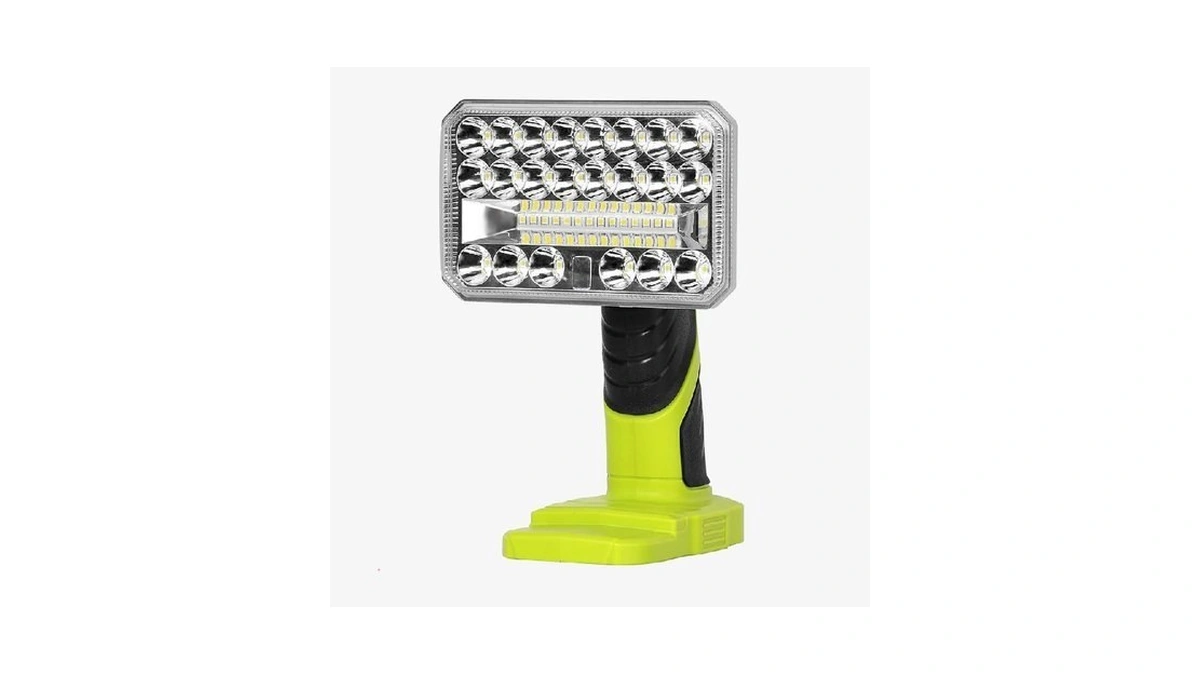 Xidenauqsh Working Light For Ryobi 18v Lithium-ion Battery, 2000lm 18w