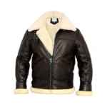 Marco Enzolani B3 Bomber Jacket Aviator Real Shearling B3 Bomber