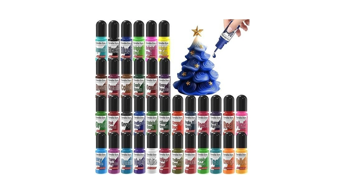 Candle Dye - 36 Colors Candle Making Dye, Highly Concentrated