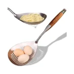 Marte 16.5in 304 Stainless Steel Skimmer Slotted Spoon - Pasta