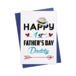 Waahome First Fathers Day Card For New Dad From Daughter