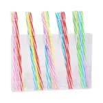 White Acrylic Straw Holder & Tumbler Organizer For Cabinet Door,