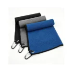Nuoyee 3 Pack Microfiber Golf Towel Set Men Women With