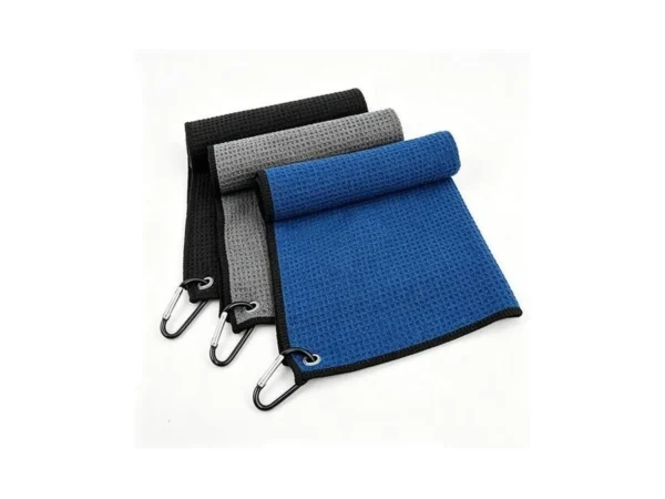 Nuoyee 3 Pack Microfiber Golf Towel Set Men Women With