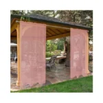 Spacedresser Waterproof Outdoor Sheer Curtains For Patio - 2 Panels