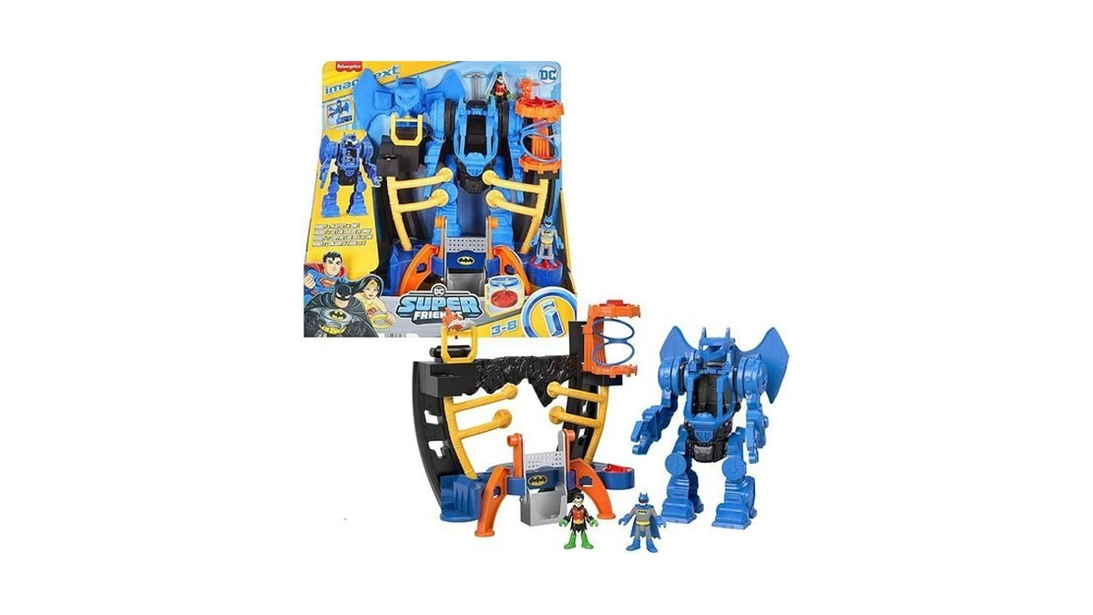 Fisher-price Imaginext Dc Super Friends Batman Toy, Robo Command Center