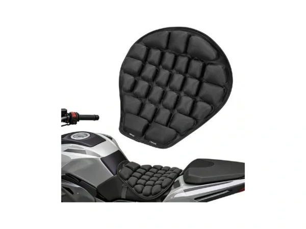 Jft Motorcycle Seat Cushion Air Pad Cover With Built-in Pump