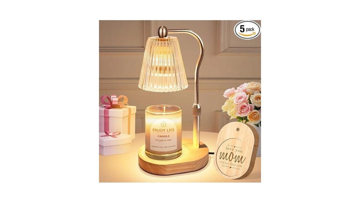Seenlast Mothers Day Gifts,candle Warmer Lamp With Timer Dimmer Adjustable