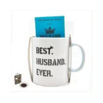 Hjocmle Best Husband Ever Mug Gift Set With English Breakfast