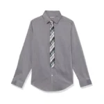 Van Heusen Boys' Long Sleeve Dress Shirt And Tie Set,