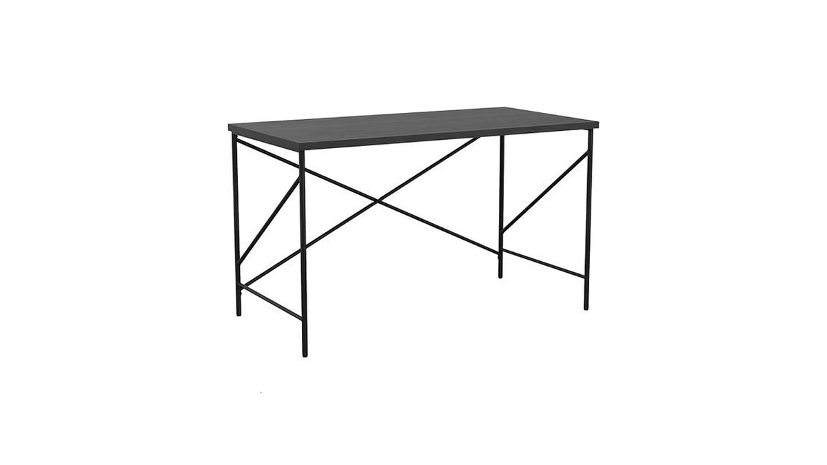 Martha Stewart Maddox Home Office Parsons Desk In Black Wood