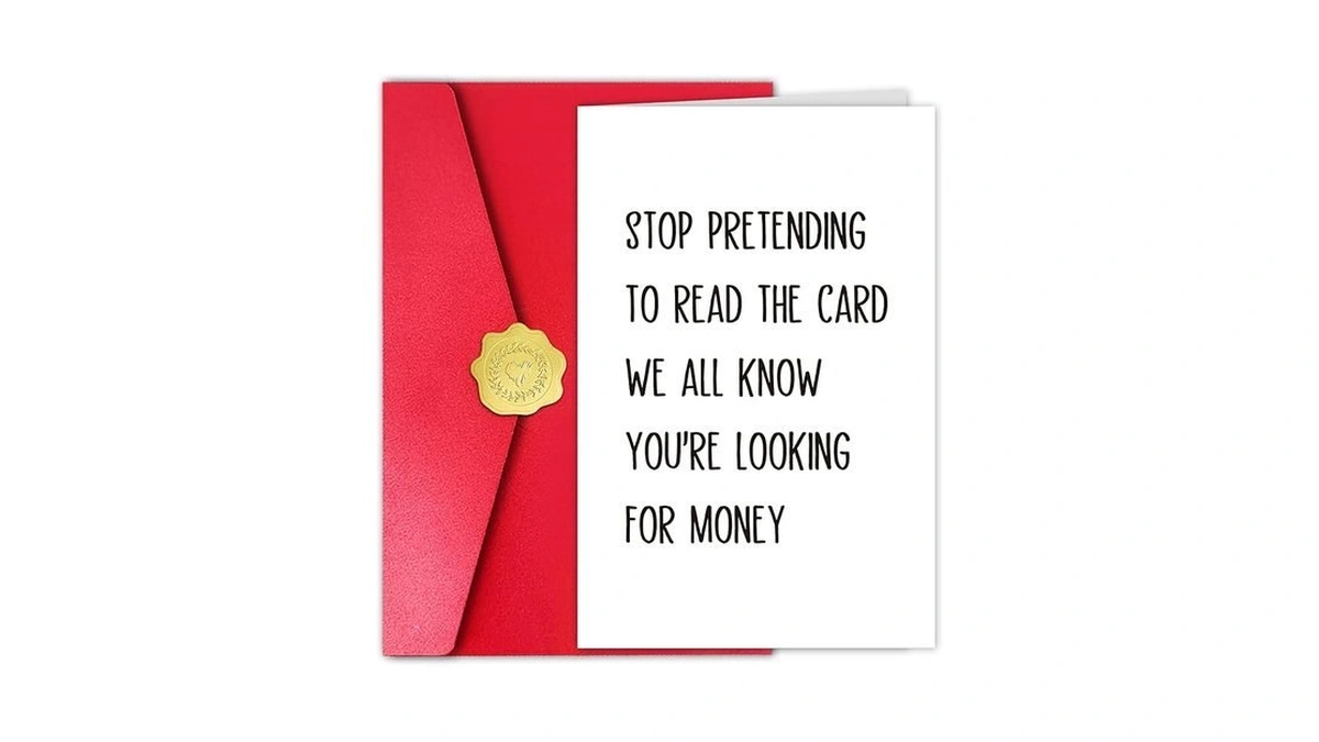 Kalamiao Birthday Card For Son Daughter Funny, Happy Birthday Card