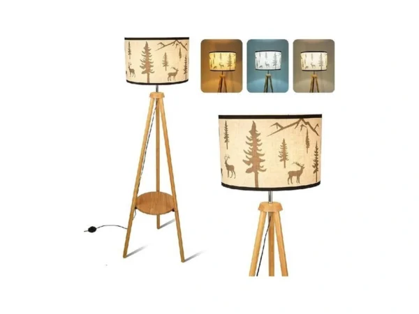 Artin-x Tripod Floor Lamps For Living Room Tall Standing Lamp