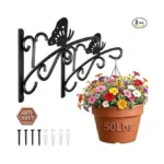 Amagabeli Garden & Home 2 Pack Hanging Plant Hanger Outdoor