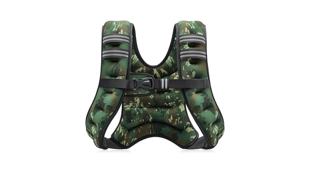 Zelus Weighted Vest, 6lb/8lb/12lb/16lb/20lb/25lb/30lb Weight Vest For Men Women With