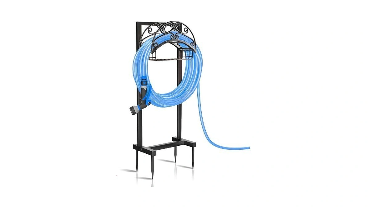Gykoeaty Garden Hose Holder - Freestanding Water Hose Holders For