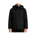 Accnuo Men's Waterproof Rain Jacket Lightweight Raincoat & Windbreaker With