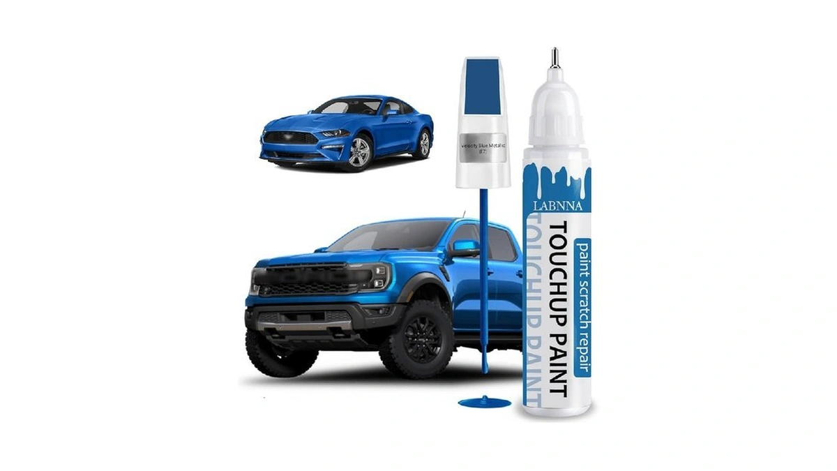 Velocity Blue(e7) Touch Up Paint For Ford-exact Match 2 In