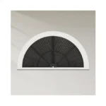 Tonature Arch Window Shades Half Circle Light Filtering Cellular Shades