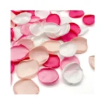 400pcs Rose Petals For Wedding Decor Blush Pink Silk Petals