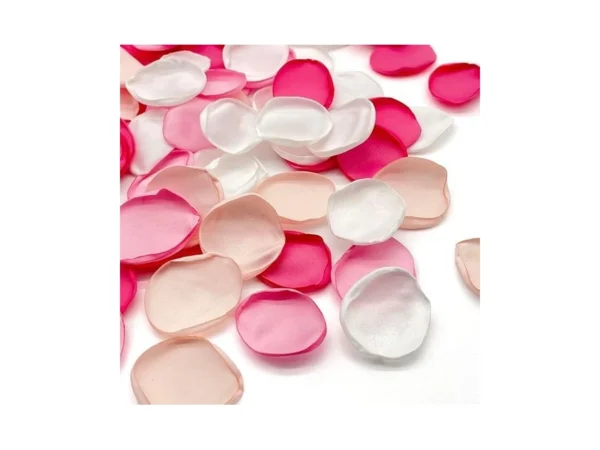 400pcs Rose Petals For Wedding Decor Blush Pink Silk Petals
