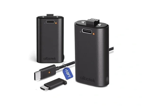 2 Pack Xbox Rechargeable Battery Pack, Xbox Series X Play