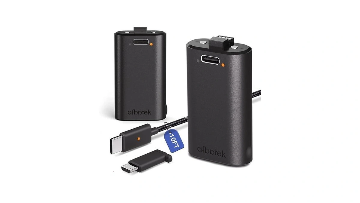2 Pack Xbox Rechargeable Battery Pack, Xbox Series X Play