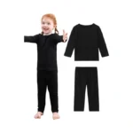 Dipug Baby Pajamas Long Sleeve Toddler Pajama Set Girls Solid