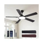 Ojx Ceiling Fans With Lights, 52 Inch Ceiling Fan With