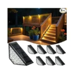 Bkbb Ppbb Solar Step Lights For Outside, Solar Stair Lights
