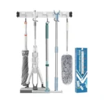Paglipat Mop And Broom Holder Wall Mount Garden Tool Rack