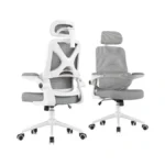 Ergonomic Office Chair - Desk Chair With Adjustable Headrest Lumbar