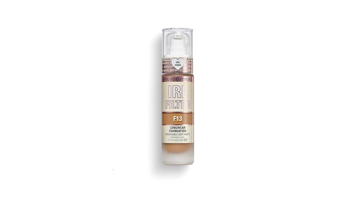 Revolution, Irl Filter Longwear Foundation, Soft & Breathable Formula, Medium