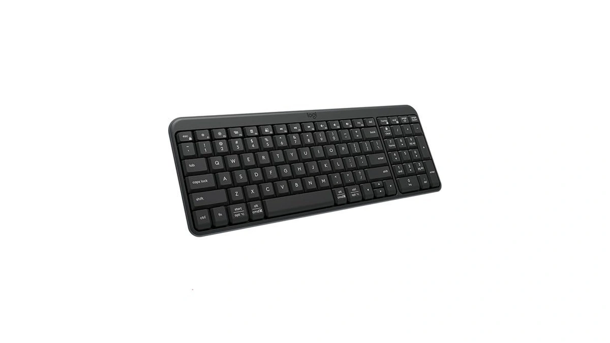 Logitech K250 Bluetooth Keyboard With Numpad, Easy Connectivity, Compact Wireless