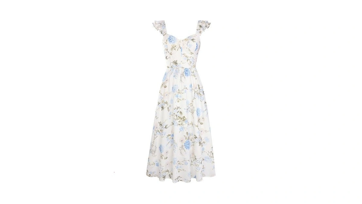 Women Maxi Floral Corset Dress,milkmaid Sundress,spring Dresses For Women 2026