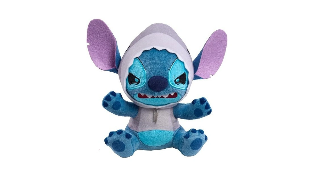 Disney Stitch Goes Wild Small Plush - Stitch Shark, Soft