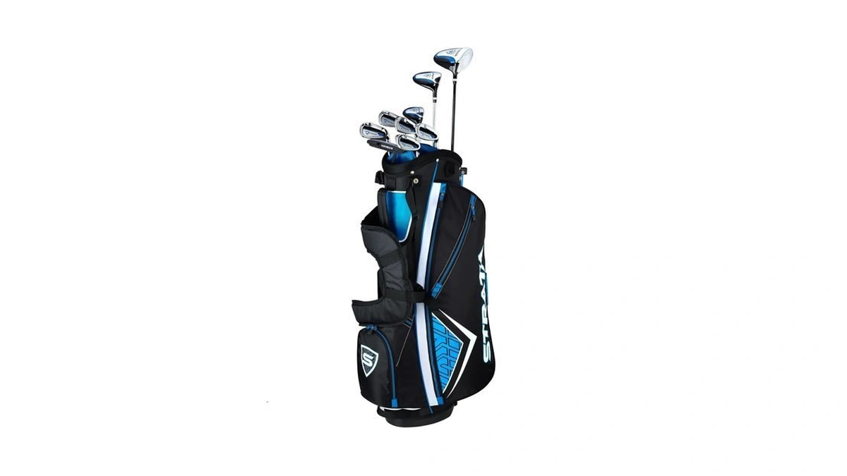 Callaway Golf Men's Strata Complete 12 Piece Package Set (blue,
