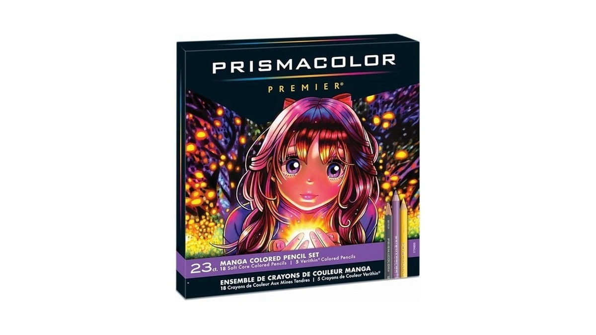 Prismacolor Premier Colored Pencils, Manga Colors, Adult Coloring, 23 Pack