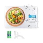 Megawise Precision Food Scale, 33lb Waterproof Rechargeable Digital Kitchen Scale,