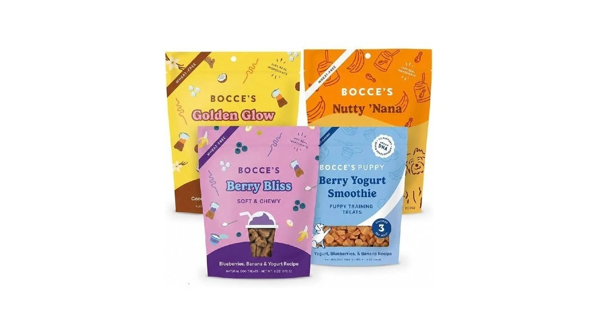 Bocce's Bakery Smoothie Recipe Dog Treat Variety Pack – Natural,