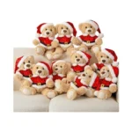 Maogolan 10 Pack Christmas Teddy Bears Stuffed Animal 14'' Plush