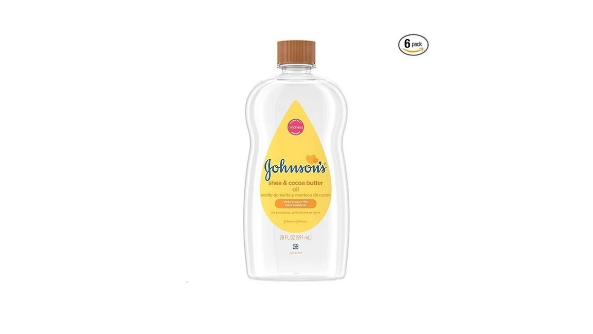 Johnson's Baby Mineral Oil Enriched With Shea & Cocoa Butter