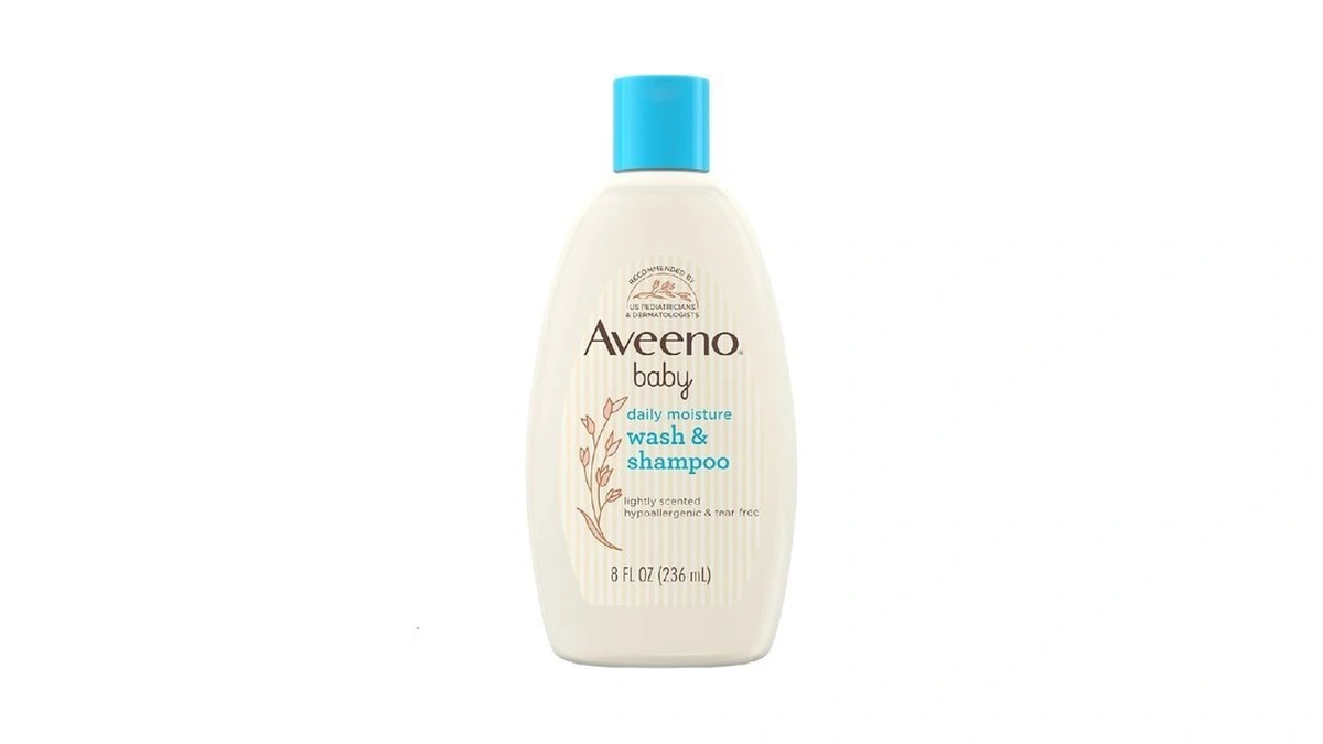 Aveeno Baby Wash & Shampoo For Hair & Body, Tear-free,