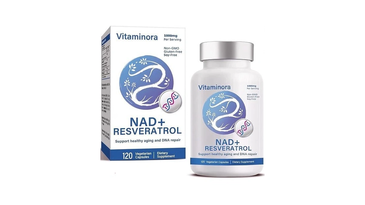 Liposomal Nad+ Supplement 500mg, Nicotinamide Adenine Dinucleotide For Cellular Energy