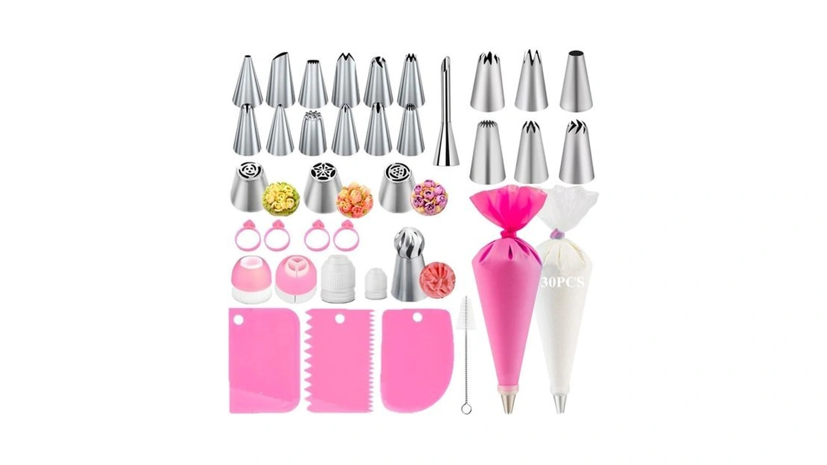 Cake Decorating Kit,piping Bags And Tips Set,cake Decorating Supplies,frosting Piping